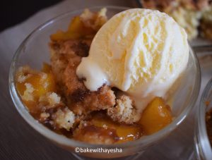 Fresh Peach Cobbler