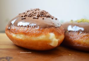 Boston Cream Doughnuts